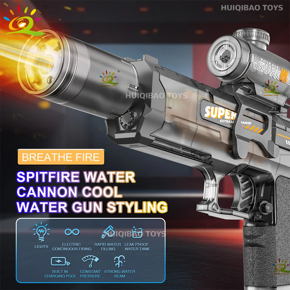 Waterpistool zonder batterij met lichteffecten