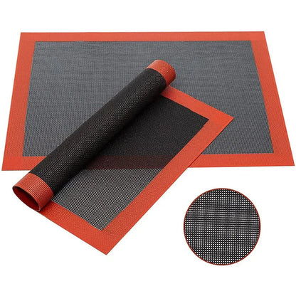 Huismerk Silicone Bak- en Grillmat 30x40 cm - Herbruikbaar voor Oven en Magnetron