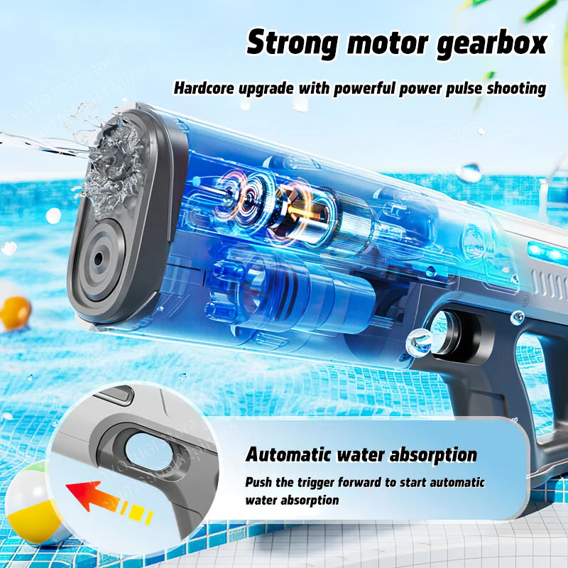 Fully Automatic Electric Water Gun with Large Capacity