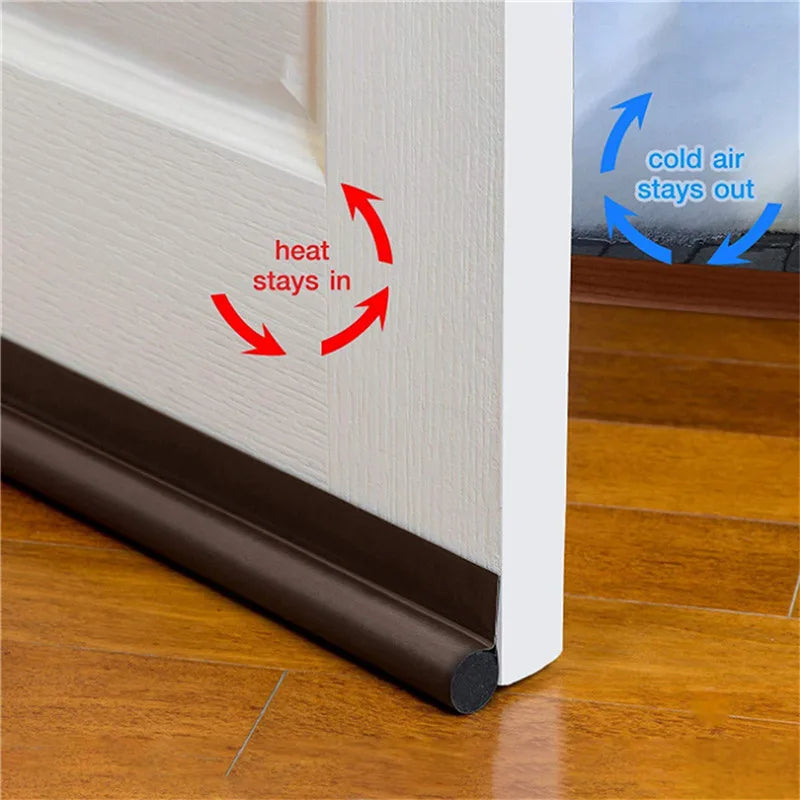 Tochtstrip zelfklevend verstelbaar PU-leer akoestisch schuim
