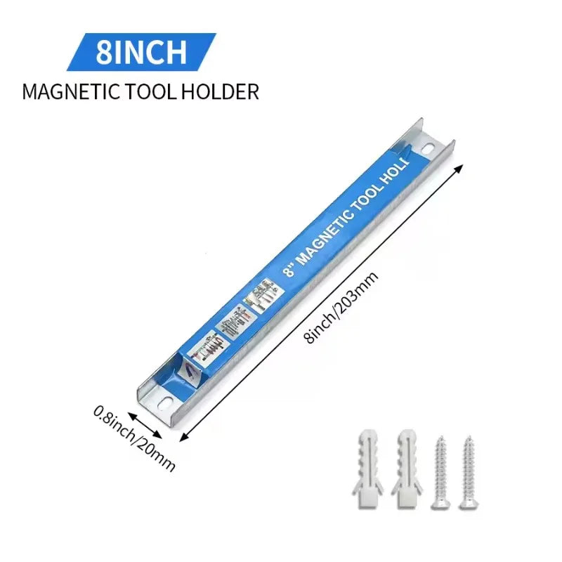 Magnetische gereedschapsstrip staal wandmontage