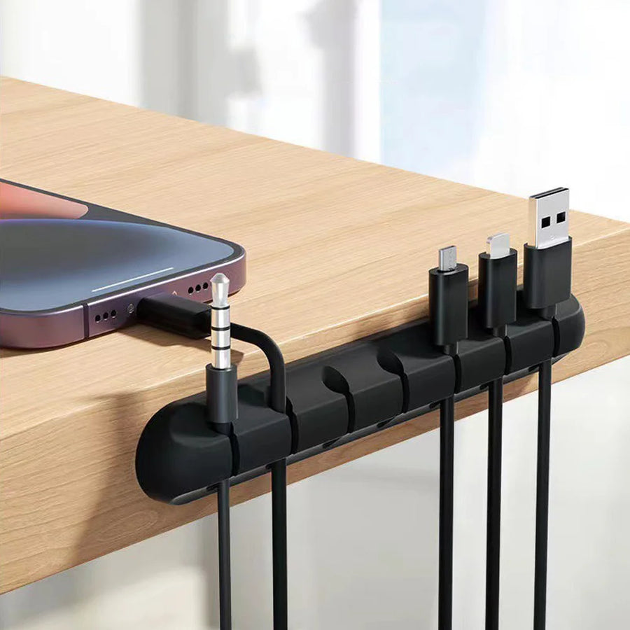Kabelclips siliconen zelfklevend 5 stuks