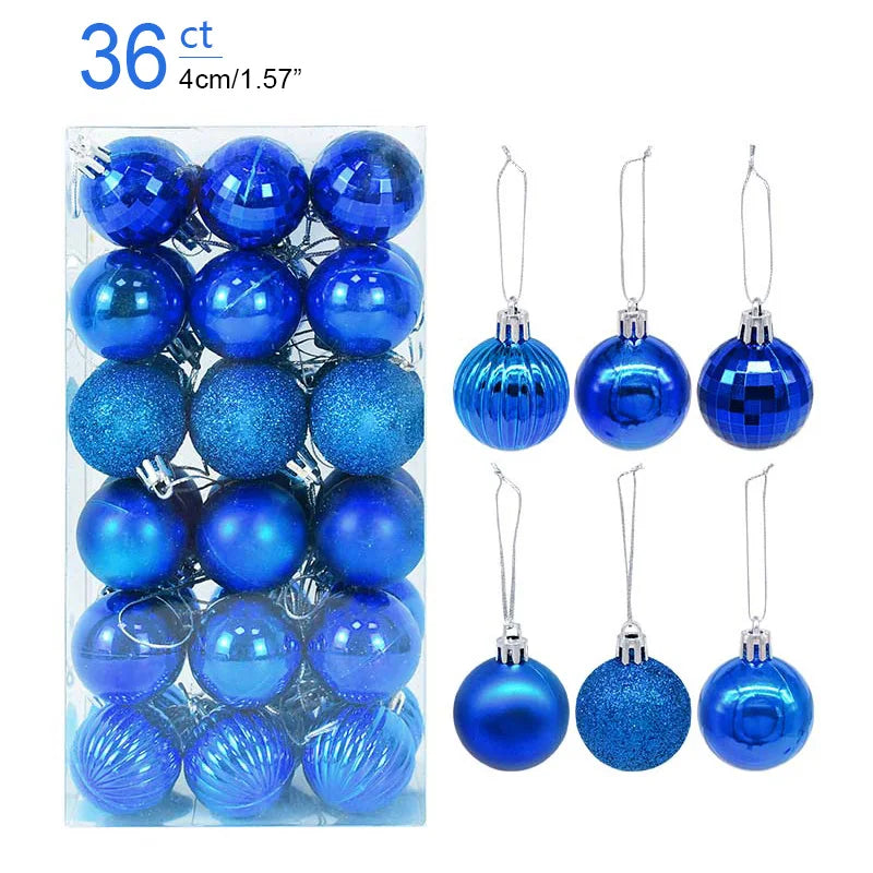 Kerstballen set decoratie