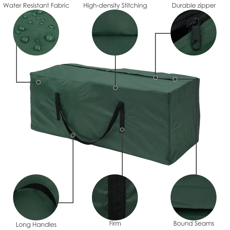 Opbergtas tuinkussens 173x76x51 cm Oxford waterdicht