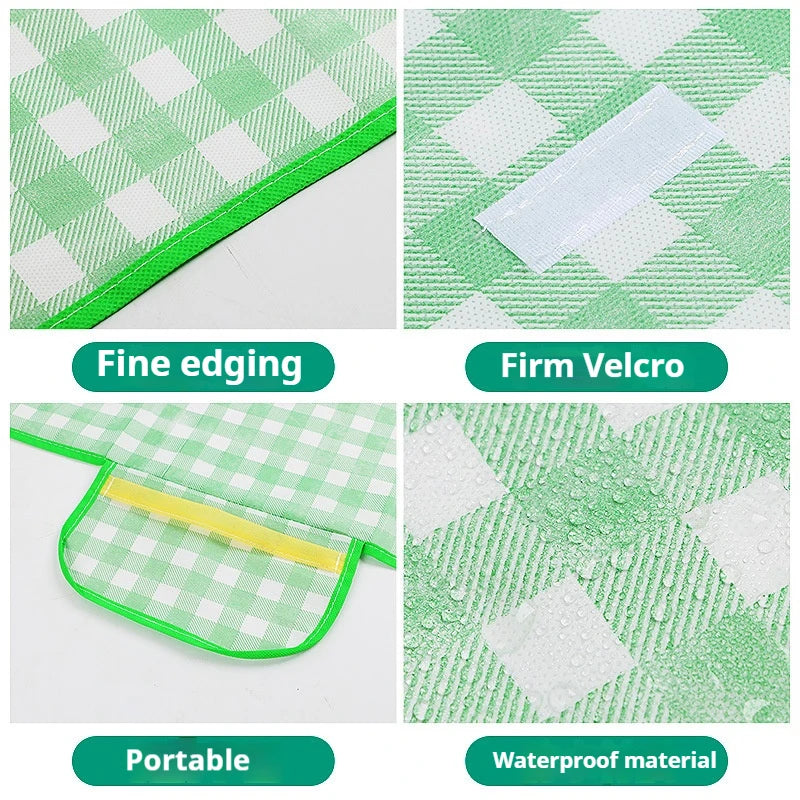 Strandmat picknickmat waterdicht groot opvouwbaar