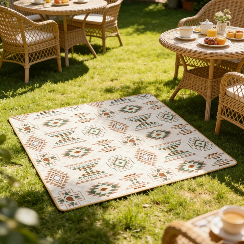 Picknickmat 200x300 cm vochtbestendig machinewasbaar