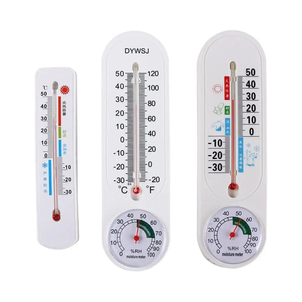 Thermometer en hygrometer niet-elektronisch
