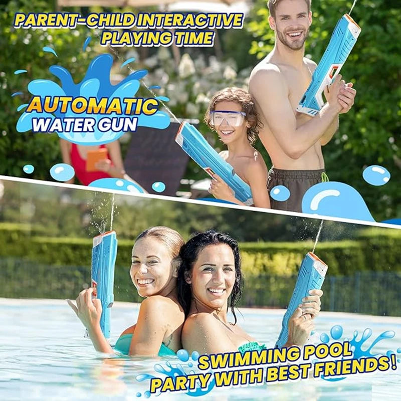 Electric Water Gun Automatic – 43 cm – For Kids and Adults