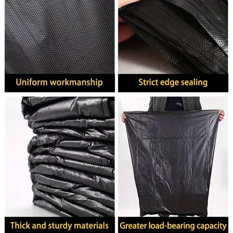 Zware Extra Grote Afvalzakken Zwart - 50 Stuks