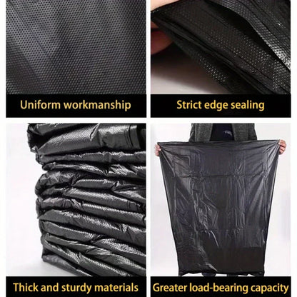 Zware Extra Grote Afvalzakken Zwart - 50 Stuks