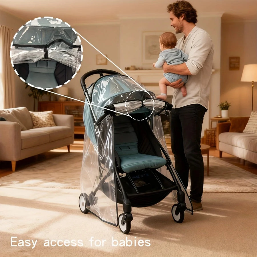 Regenhoes Kinderwagen universeel