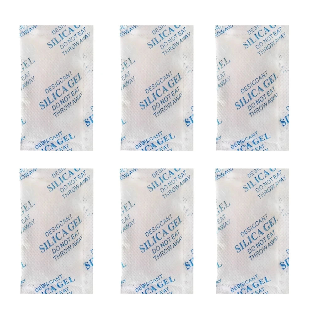 Silica gel vochtvreter zakjes