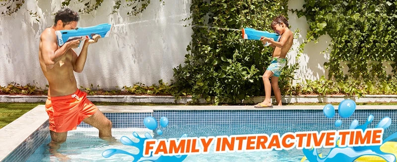 Electric Water Gun Automatic – 43 cm – For Kids and Adults