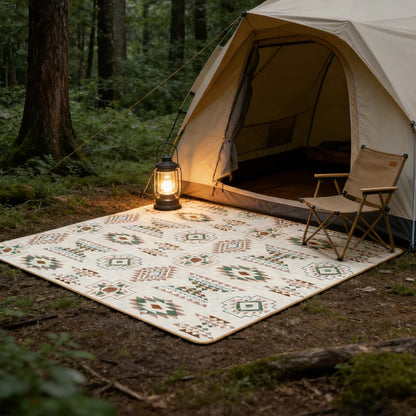 Picknickmat 200x300 cm vochtbestendig machinewasbaar