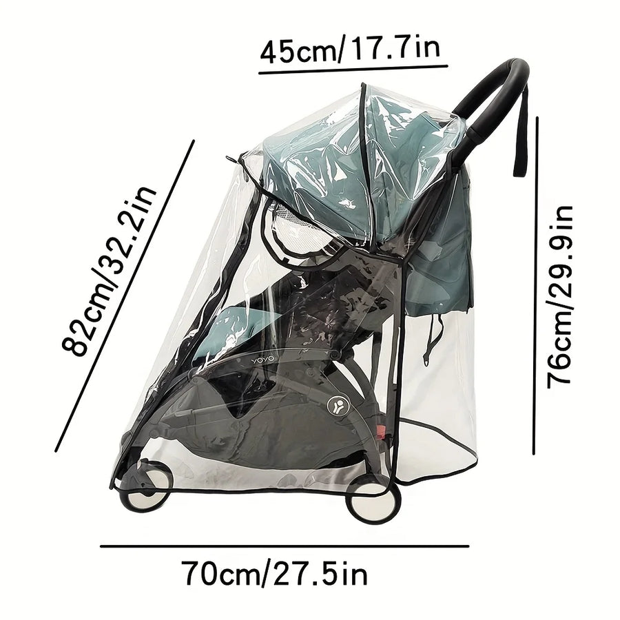 Regenhoes Kinderwagen universeel