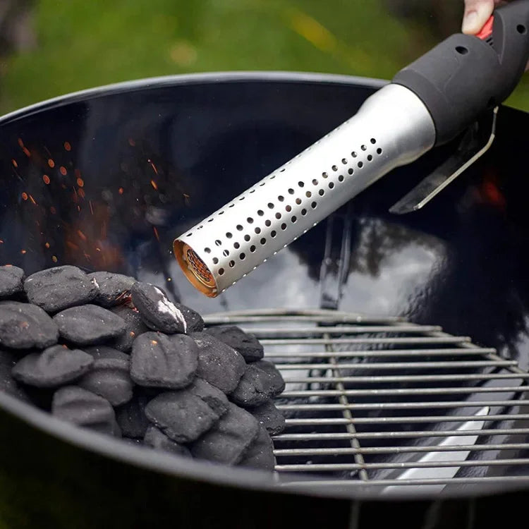 Elektrische BBQ houtskool aansteker aluminiumlegering