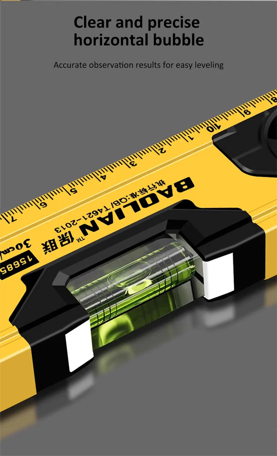 Waterpas aluminium magnetisch 3-in-1 45° 90° 180°