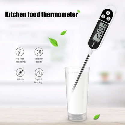 Digital Food Thermometer with Fast Reading and LCD Screen