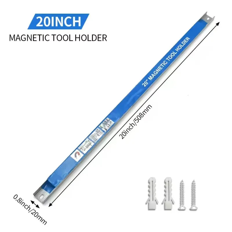 Magnetische gereedschapsstrip staal wandmontage