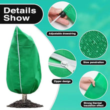 Plantenbeschermhoes winter non-woven rits trekkoord