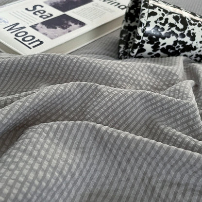 Dekbedovertrekset microfiber 3-delig met rits