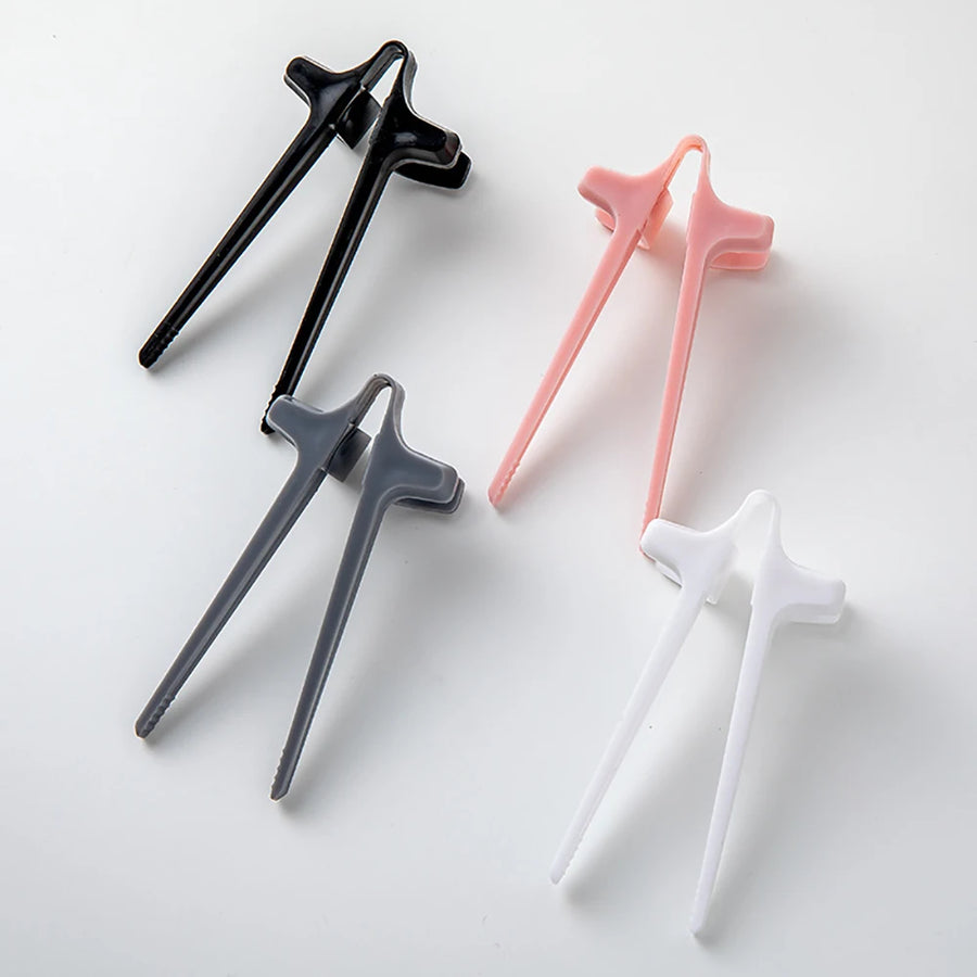 Vinger eetstokjes plastic 9,5 cm