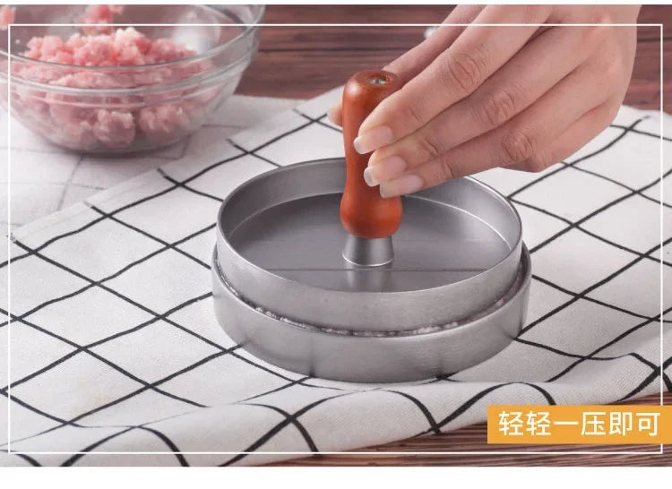 Aluminum Burger Press with Non-Stick Coating