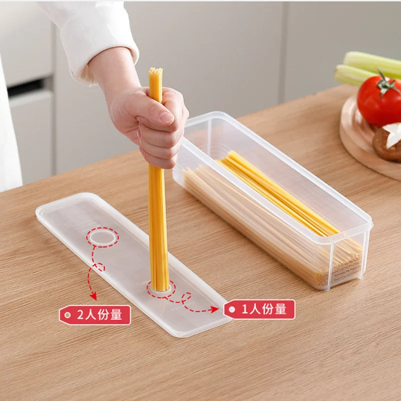 Spaghetti Storage Container Transparent