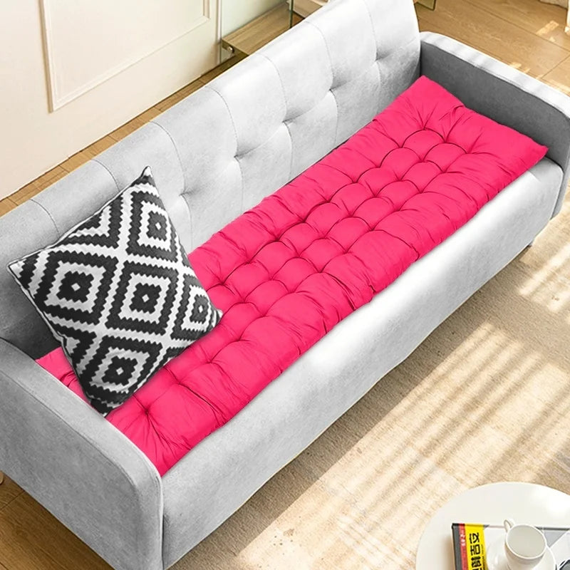 Schommelstoelkussen 125x48x8 cm polyester katoen
