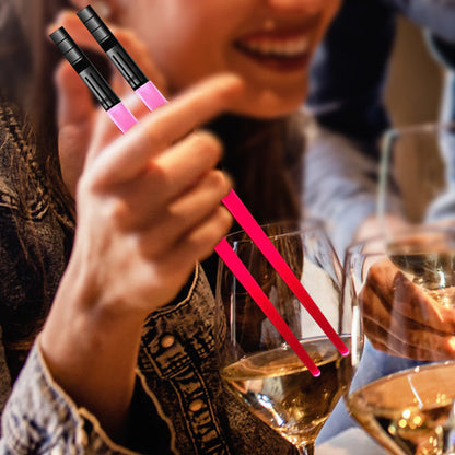 LED Lichtgevende Eetstokjes Voor Feestliefhebbers En Evenementen Heldere Verlichting Bruiloften Concerten Huismerken.nl