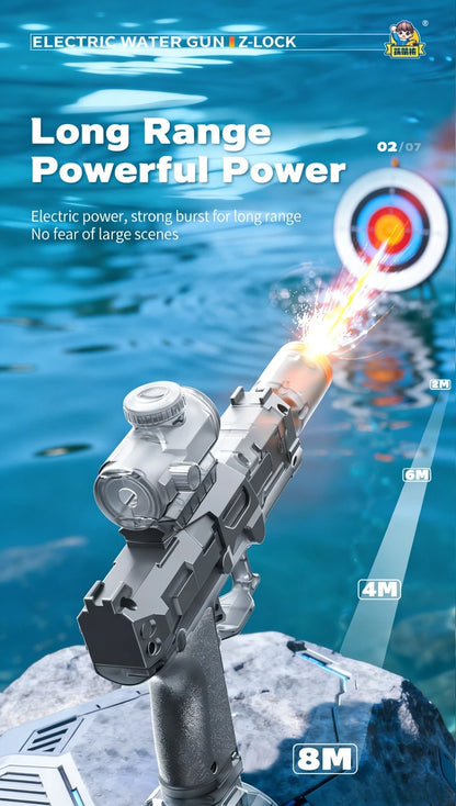 Elektrisch waterpistool met LED grote capaciteit