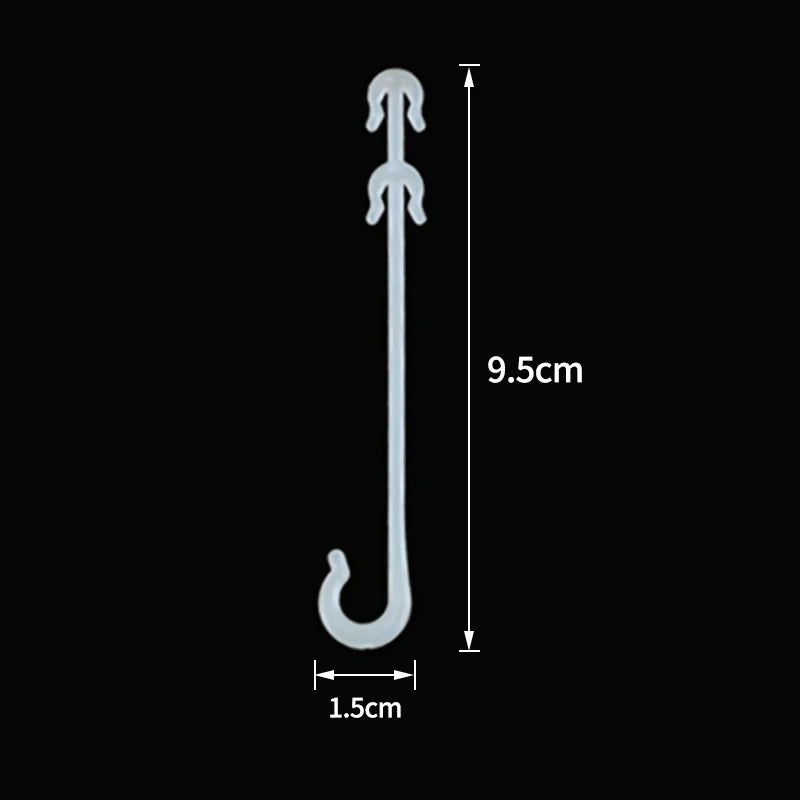 J-vormige Plantenclips