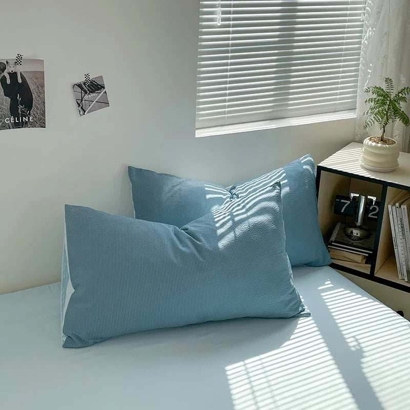 Dekbedovertrekset microfiber 3-delig met rits