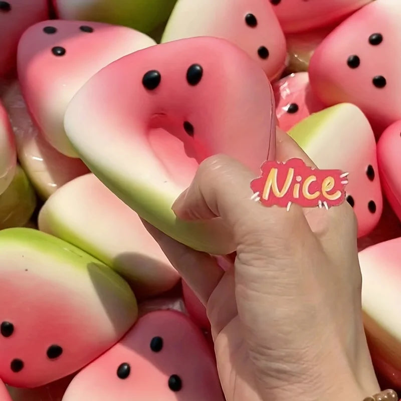 Watermeloen squishy fidget toy