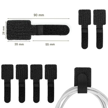Kabelbinders zelfklevend herbruikbaar nylon