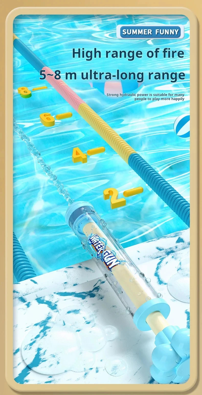 Extendable Water Gun for Water Fights