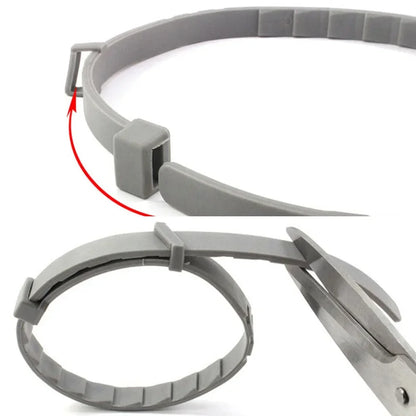 Hond en kat halsband verstelbaar 38-70 cm waterdicht