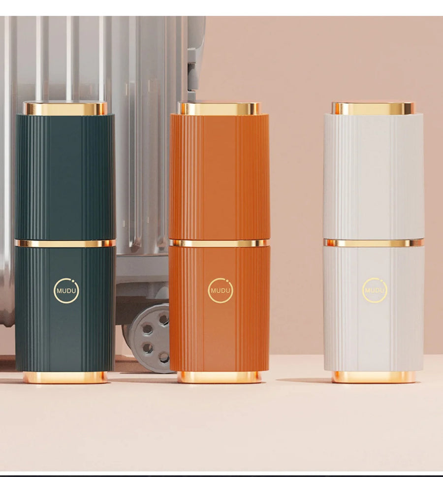 Mondverzorgingsbeker met opbergvak kunststof