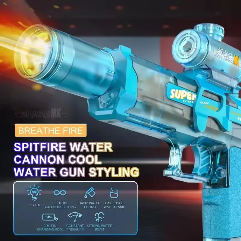 Elektrisch waterpistool met LED grote capaciteit