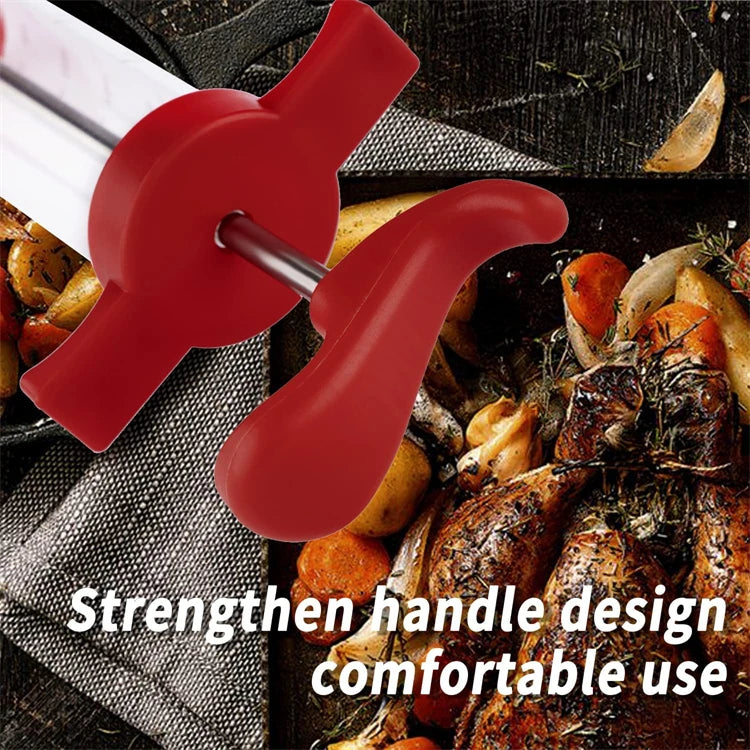 Vlees marinade injector 3 rvs naalden