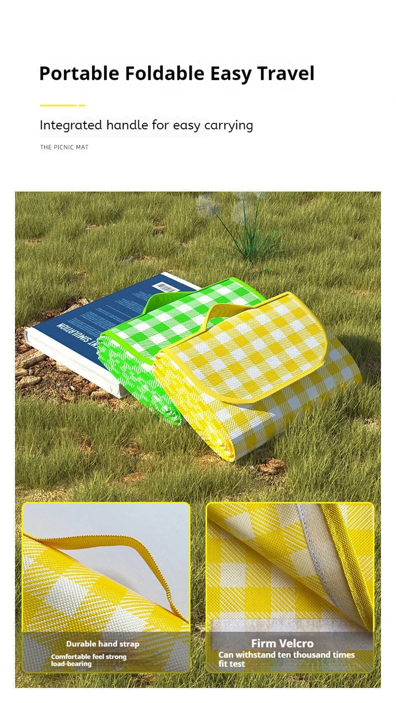 Strandmat picknickmat waterdicht groot opvouwbaar