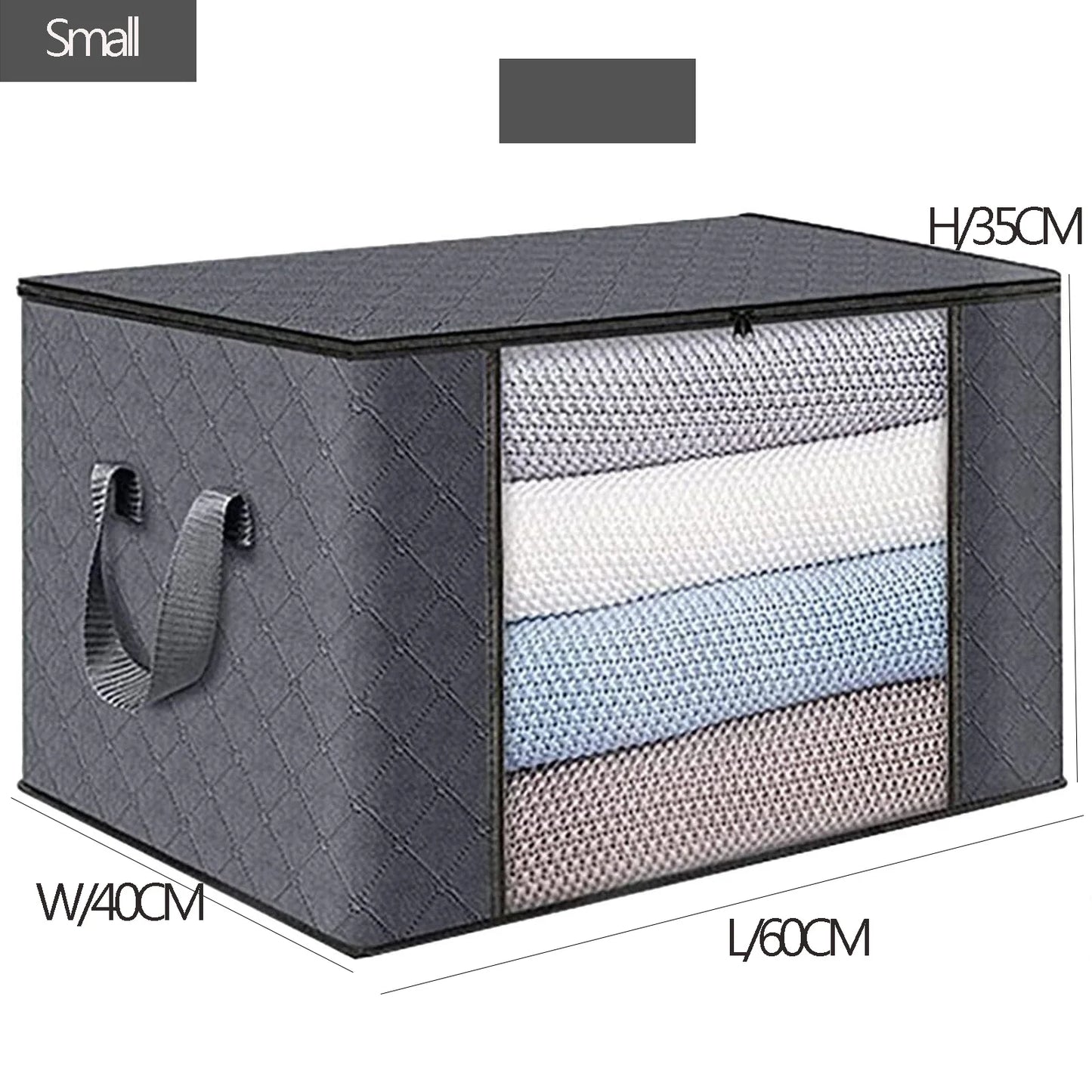 3-delige Opvouwbare Opbergboxen voor Onder het Bed