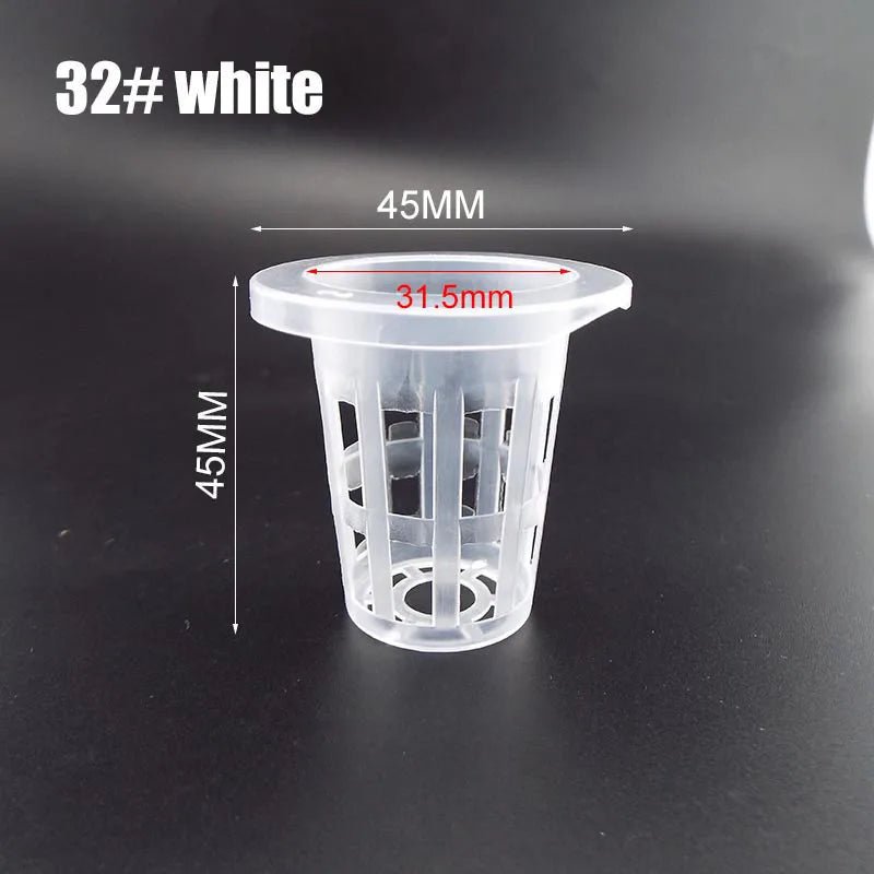 Hydroponische Kweekset met Mesh Potten en Sponzen (50 stuks)