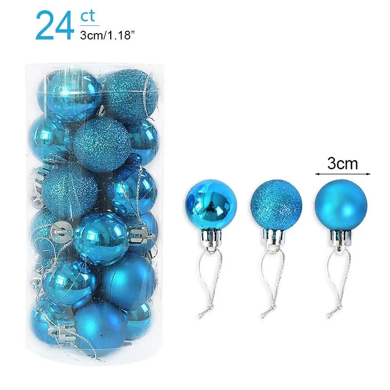 Kerstballen set decoratie
