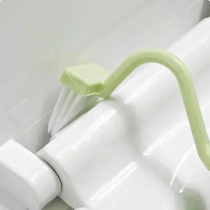 Gebogen Toiletborstel met Lange Steel | Set van 1, 2 of 3
