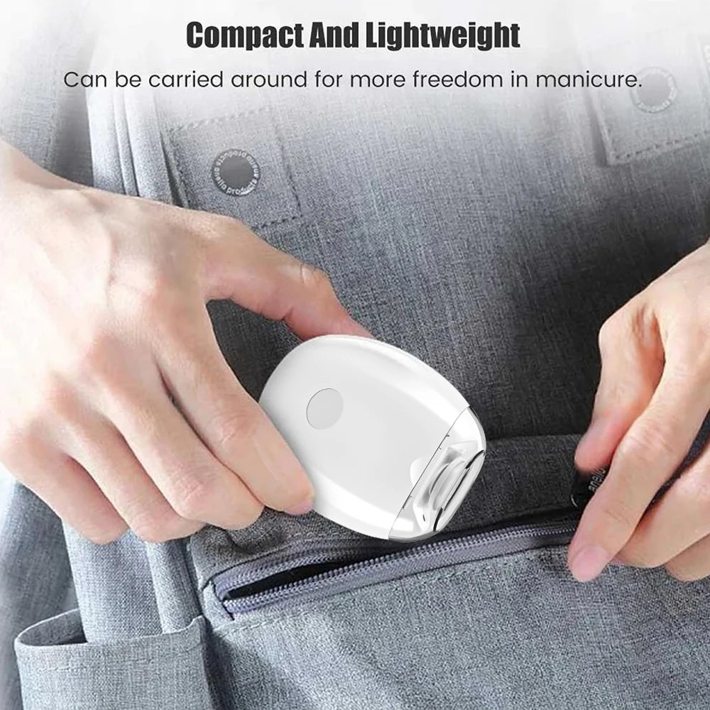 Elektrische nagelknipper en vijl met LED