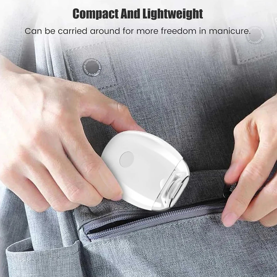 Elektrische nagelknipper en vijl met LED