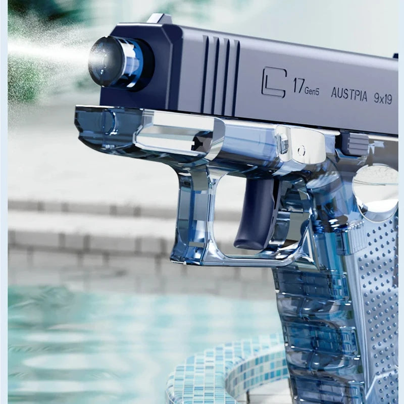 Mini Water Gun without Batteries for Outdoor Fun