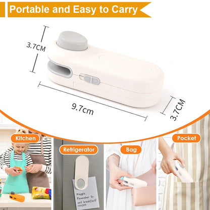 Mini hitte sealer zakken