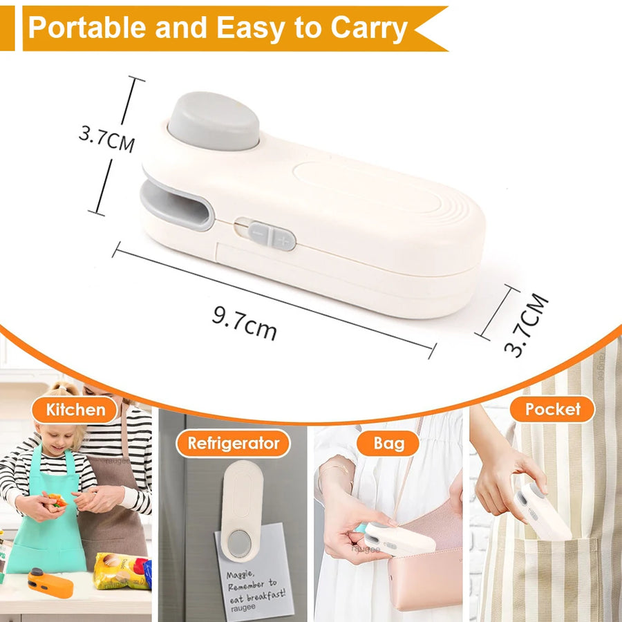 Mini hitte sealer zakken